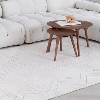 Tapis beige bohème abstrait Casa