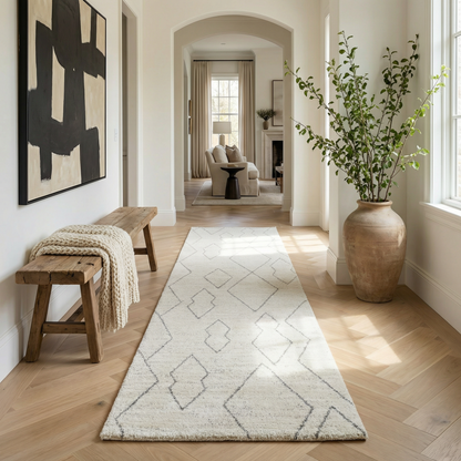 Tapis beige bohème abstrait Casa