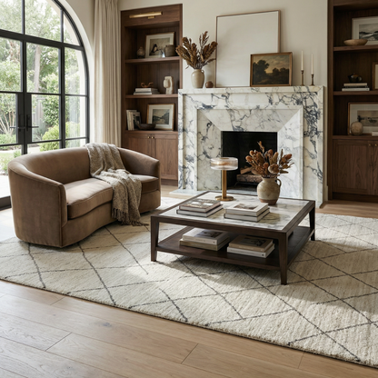 Sela Boho Modern Beige and Cream Indoor Rug