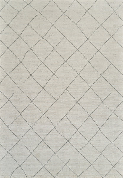 Alfombra beige moderna abstracta de Casa