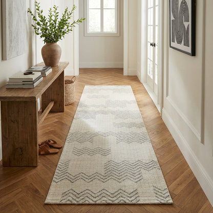 Tapis beige bohème abstrait Casa