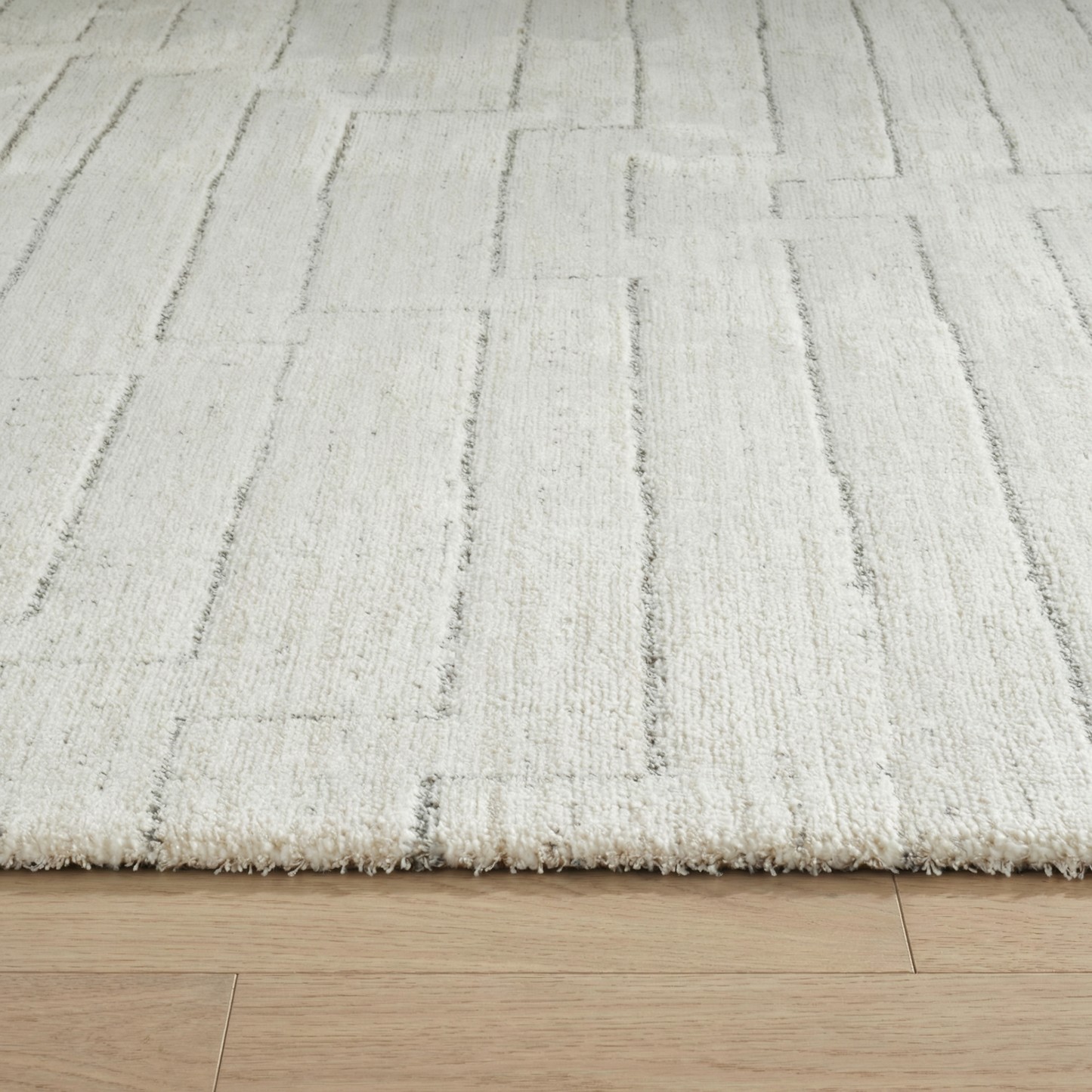 Tapis beige moderne abstrait Casa