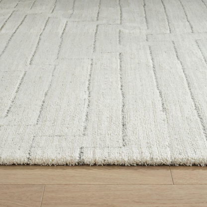 Tapis beige moderne abstrait Casa
