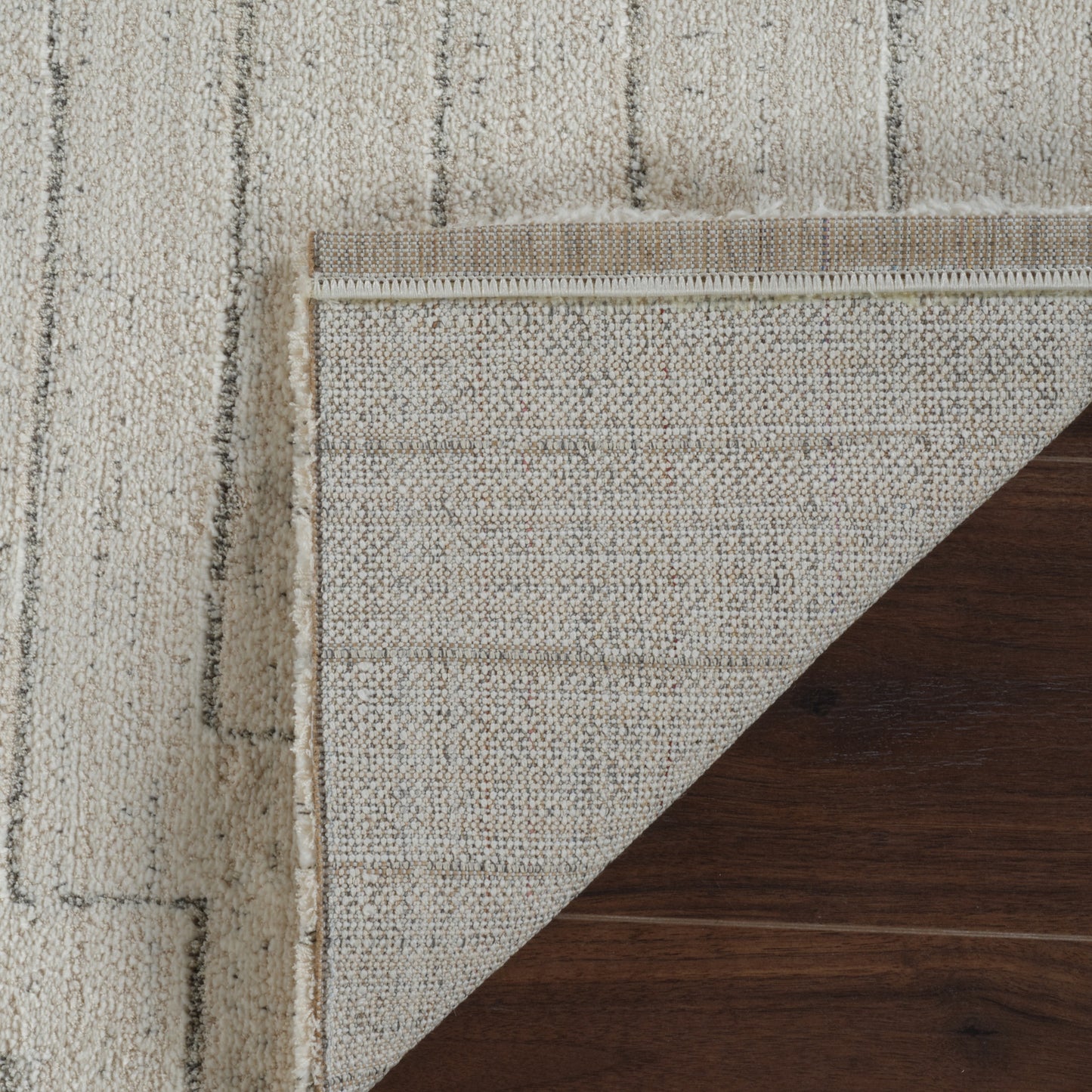 Alfombra beige moderna abstracta de Casa