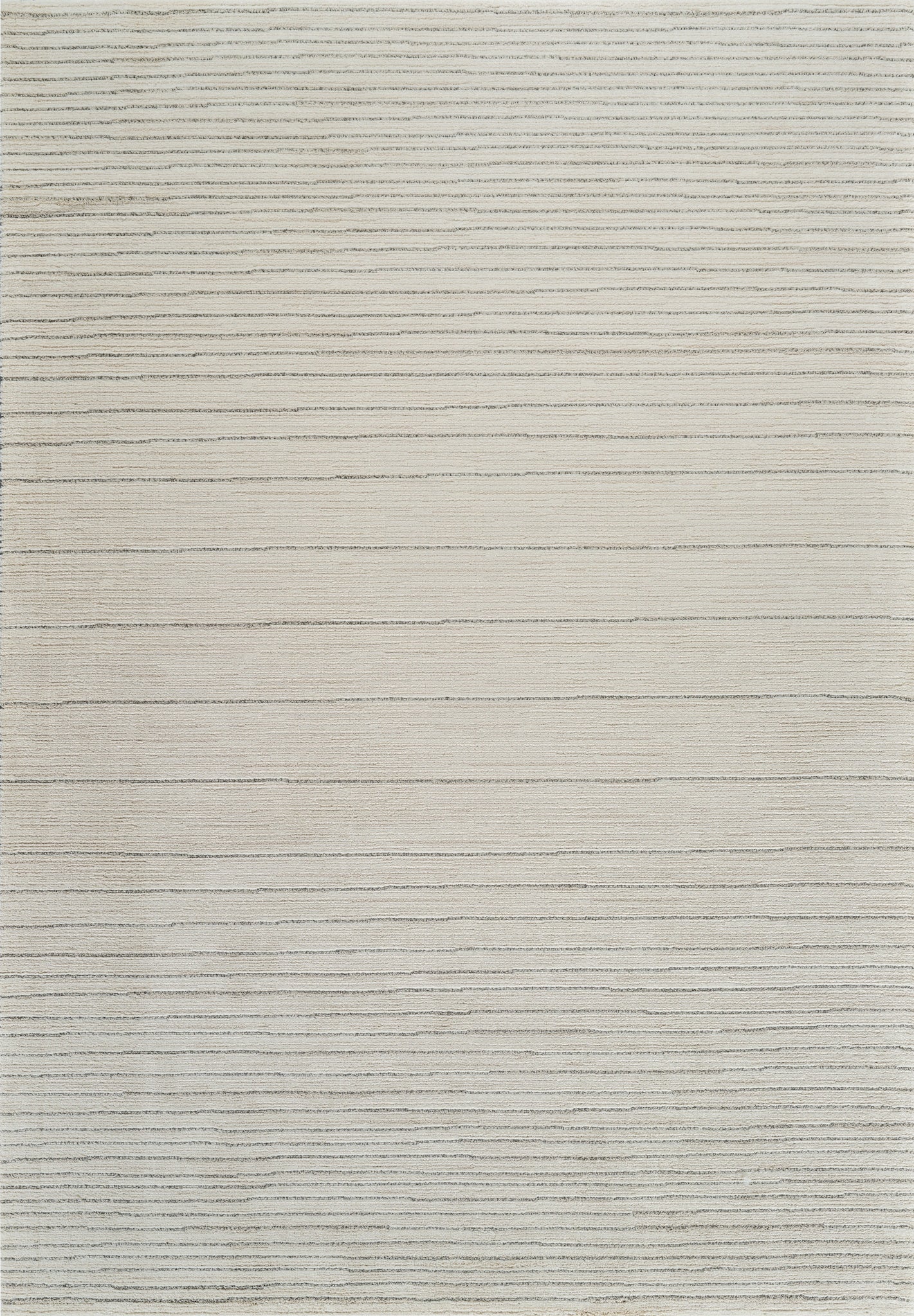 Sama Striped Modern Beige and Cream Indoor Rug