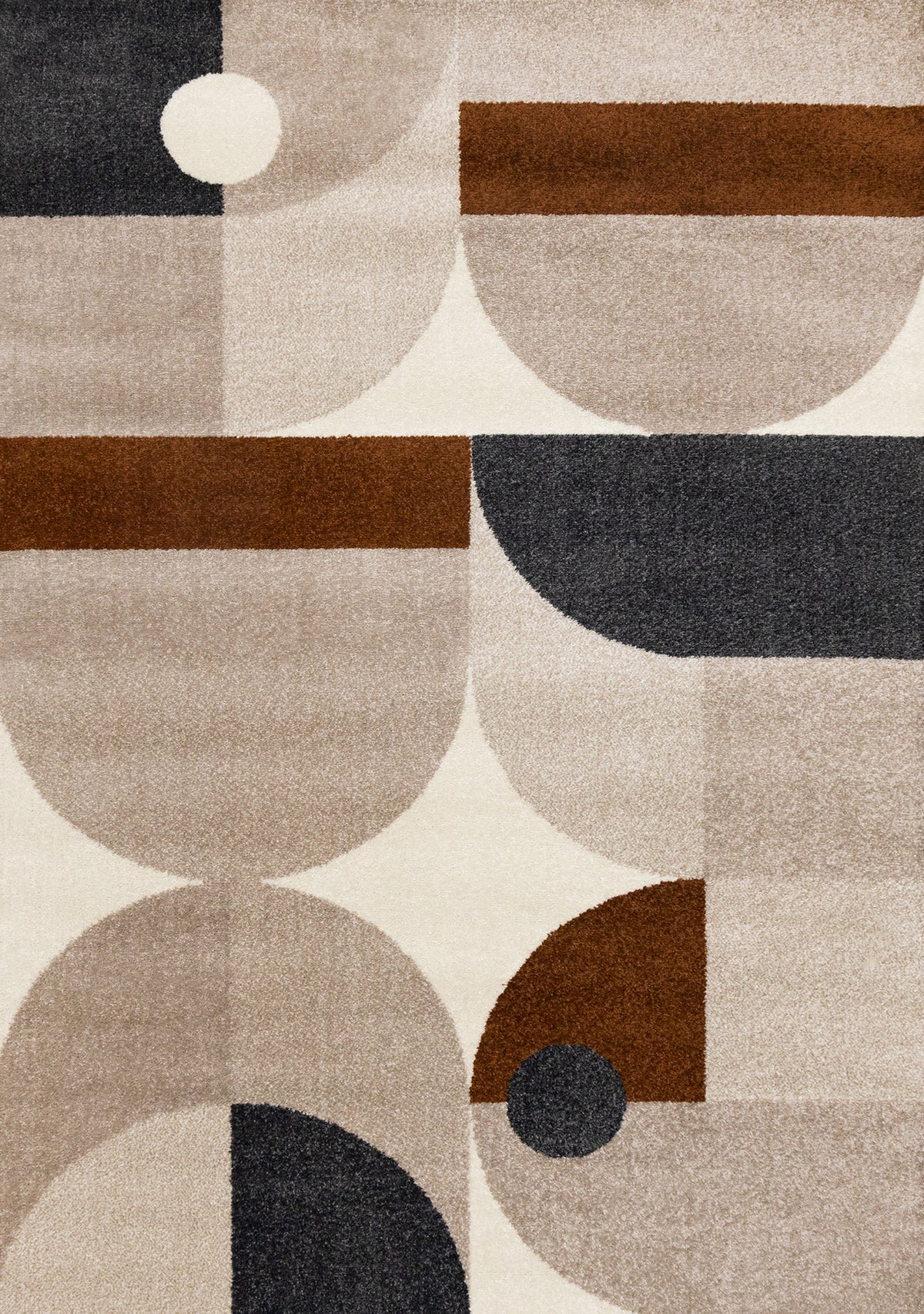 Cream Rug Area Abstract Contemporary Geometric Cream Area Rug