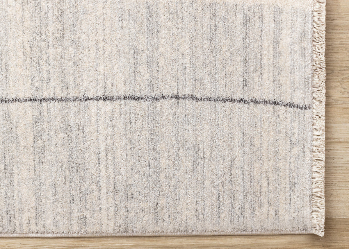 Contemporary Geometric Cream Area Rug