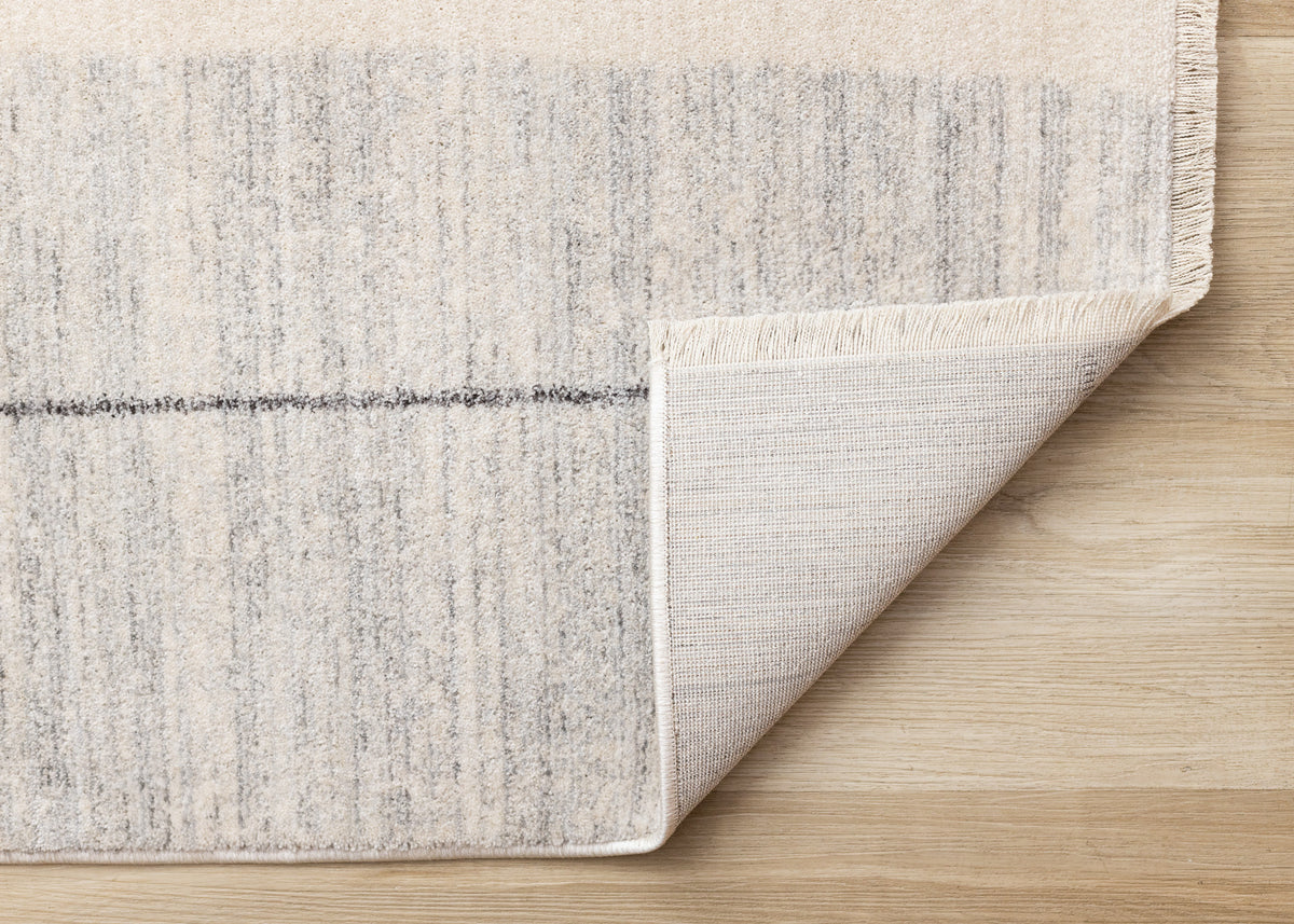 Contemporary Geometric Cream Area Rug