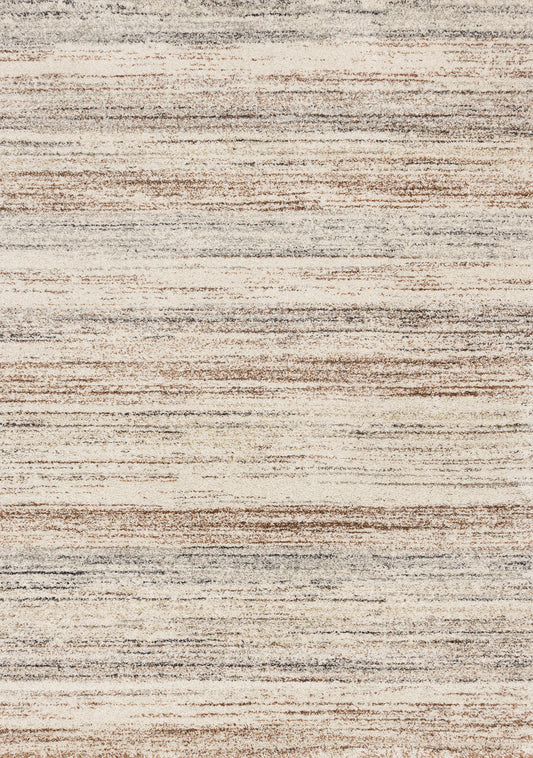 Contemporary Distressed White Area Rug