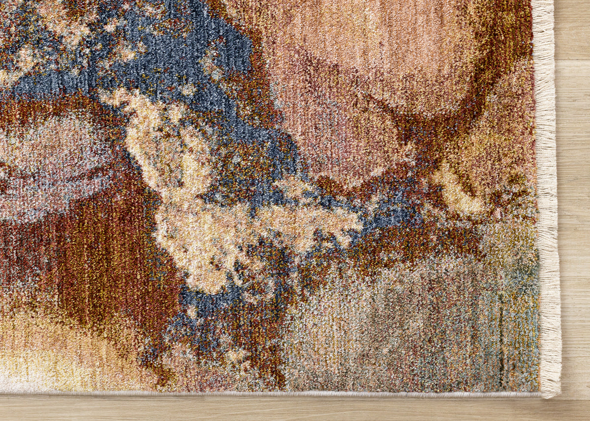 Contemporary Organic Beige Area Rug