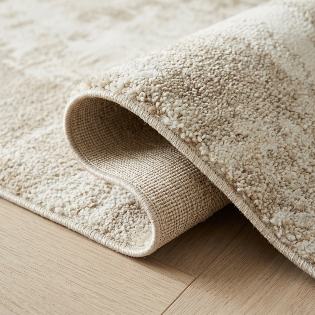 Alfombra beige moderna abstracta Nomad