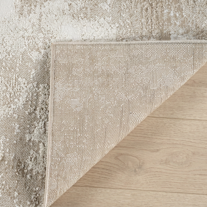 Alfombra beige moderna abstracta Nomad