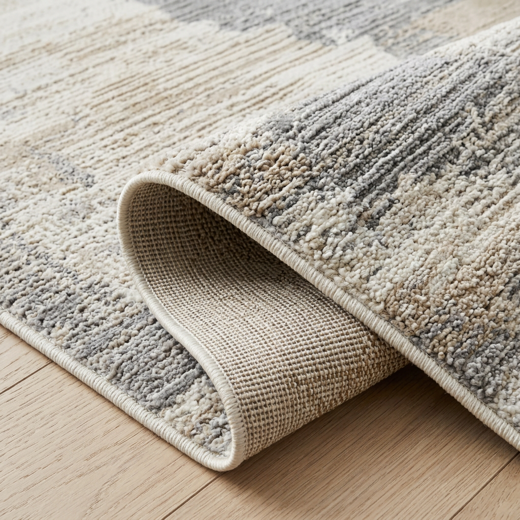 Alfombra Nomad Abstract Modern Cream