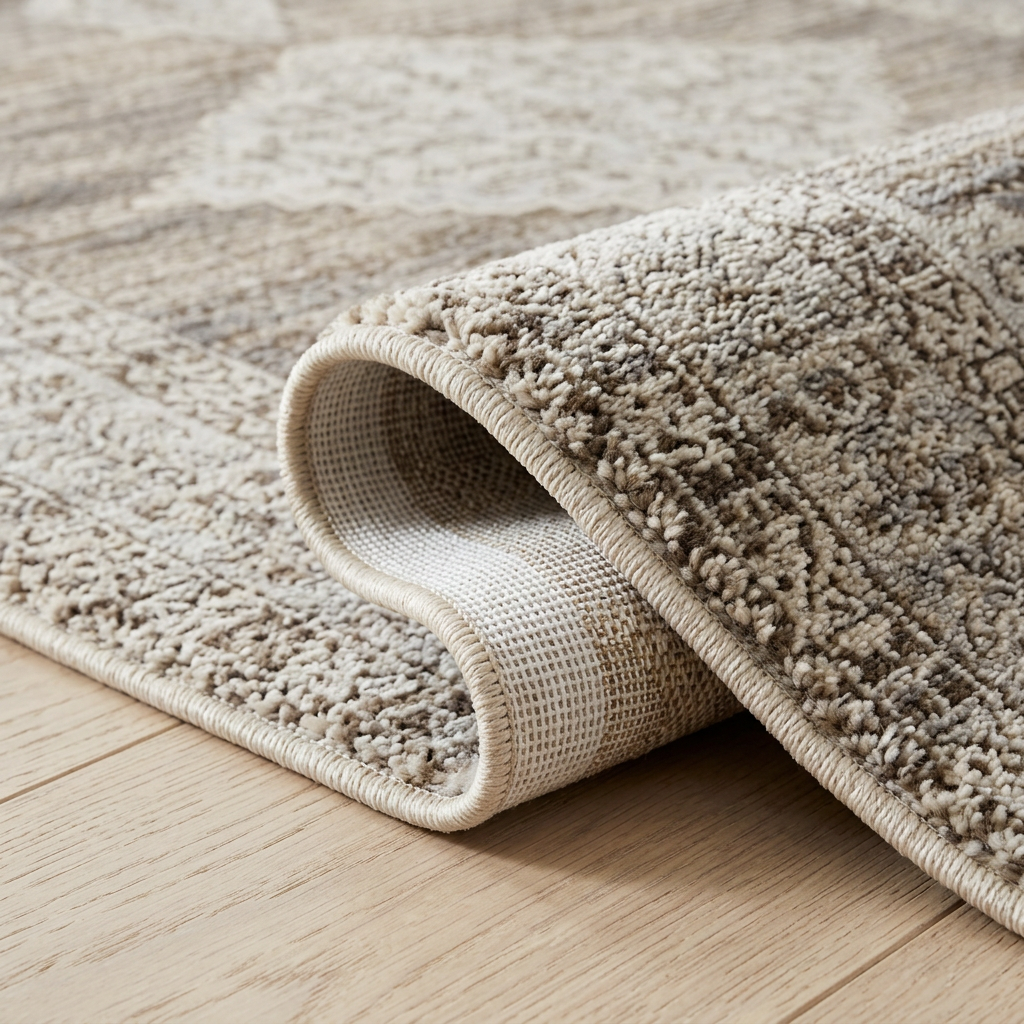 Anara Classic Medallion Traditional Beige and Brown Indoor Rug