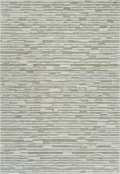 Alfombra verde moderna abstracta Nomad