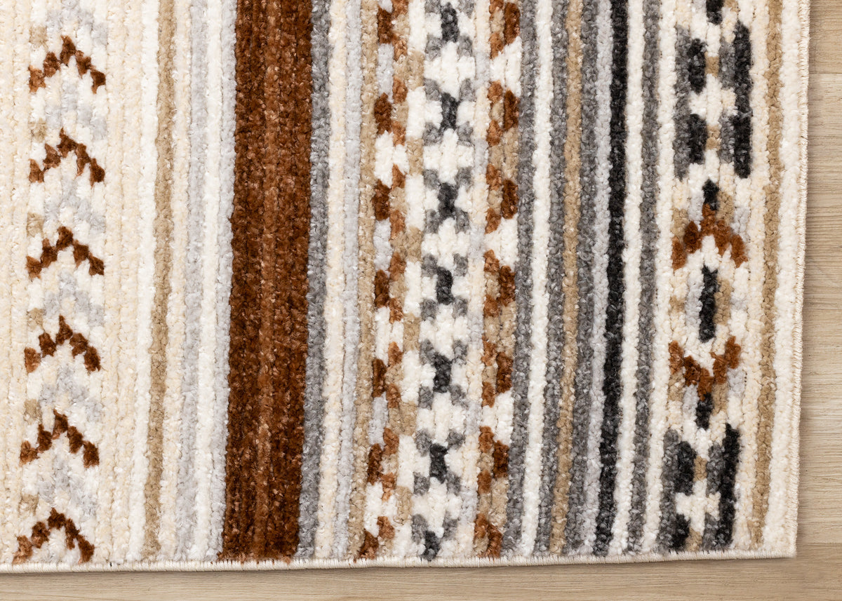 Tribal Southwestern Cream Area Rug