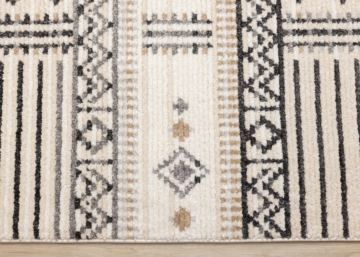 Tribal Southwestern Cream Area Rug