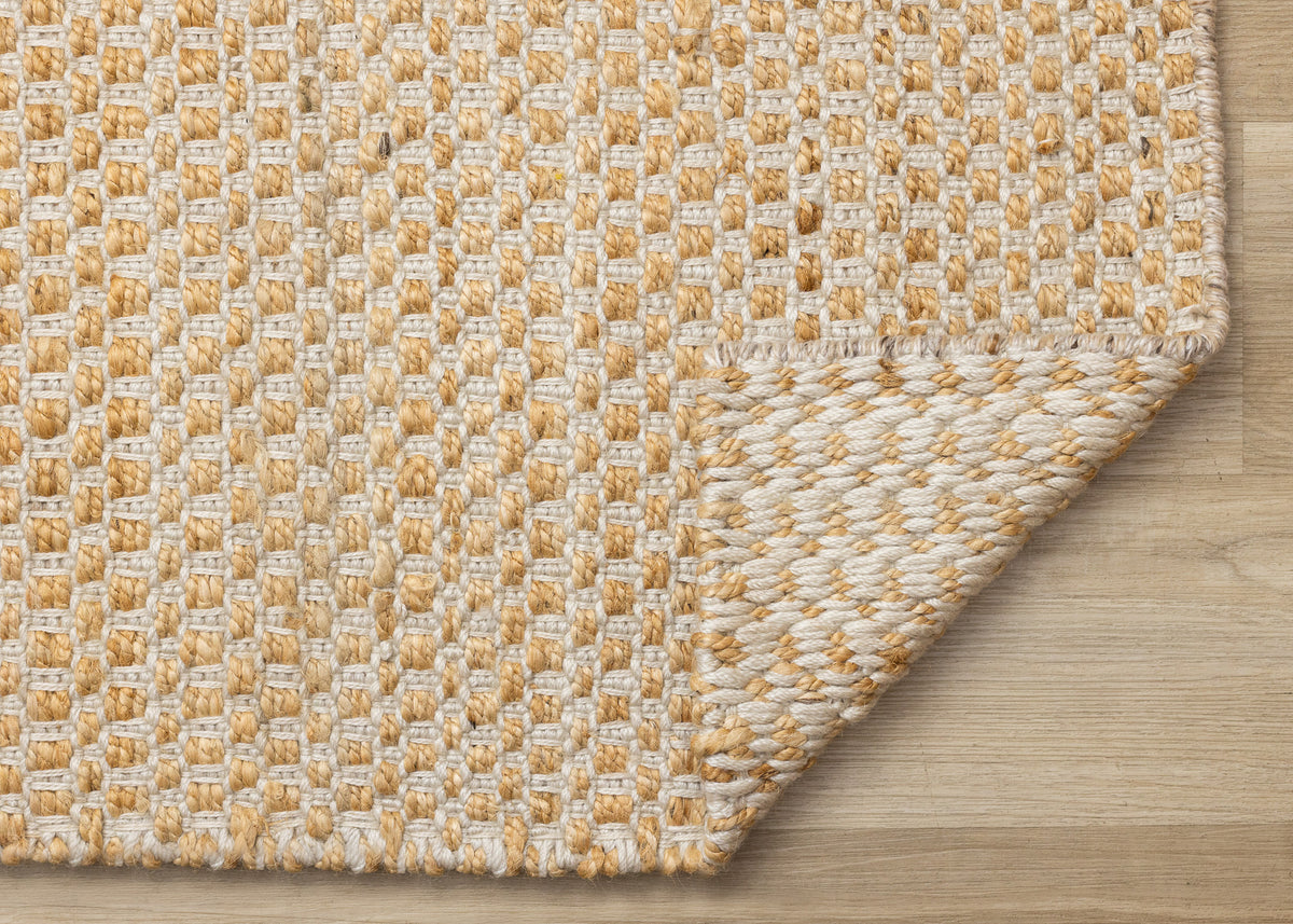 Contemporary Stripes Cream Area Rug