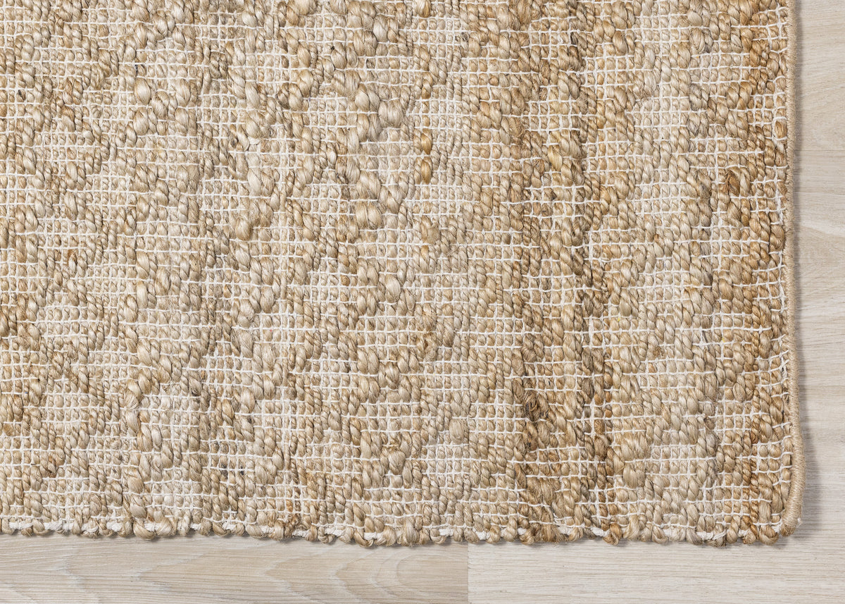 Contemporary Geometric Beige Area Rug