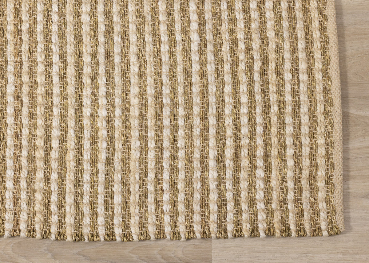 Contemporary Tonal/Solid Beige Area Rug
