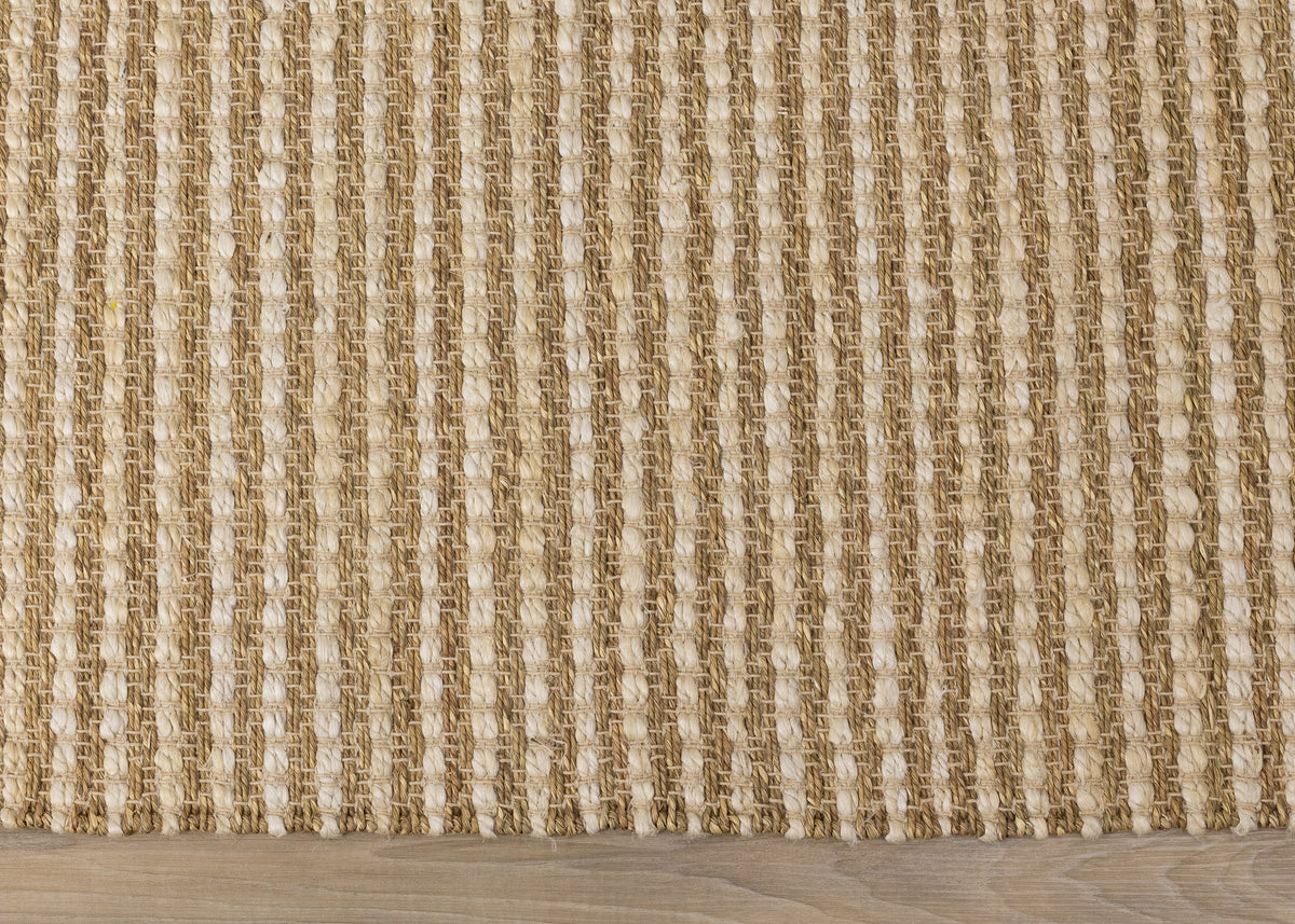 Contemporary Tonal/Solid Beige Area Rug