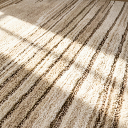 Alfombra beige moderna abstracta Maya