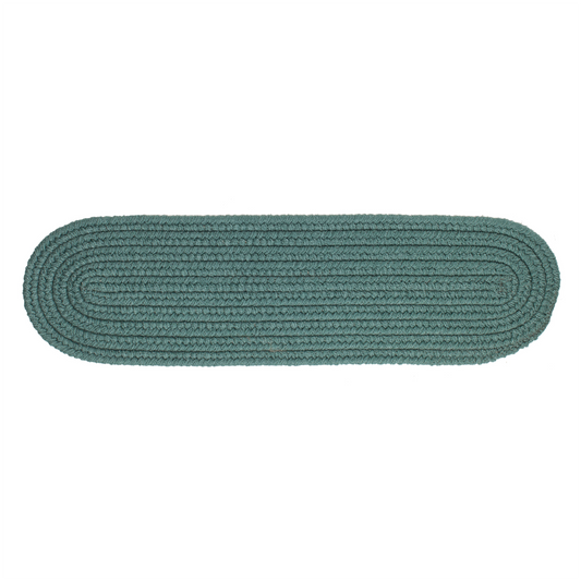 Solid Poly Farmhouse Teal  Indoor Stair Tread