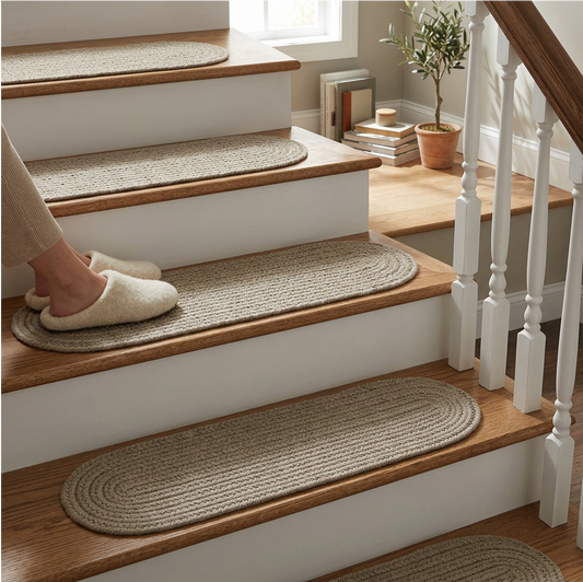 Solid Poly Farmhouse Moss Green  Indoor Stair Tread