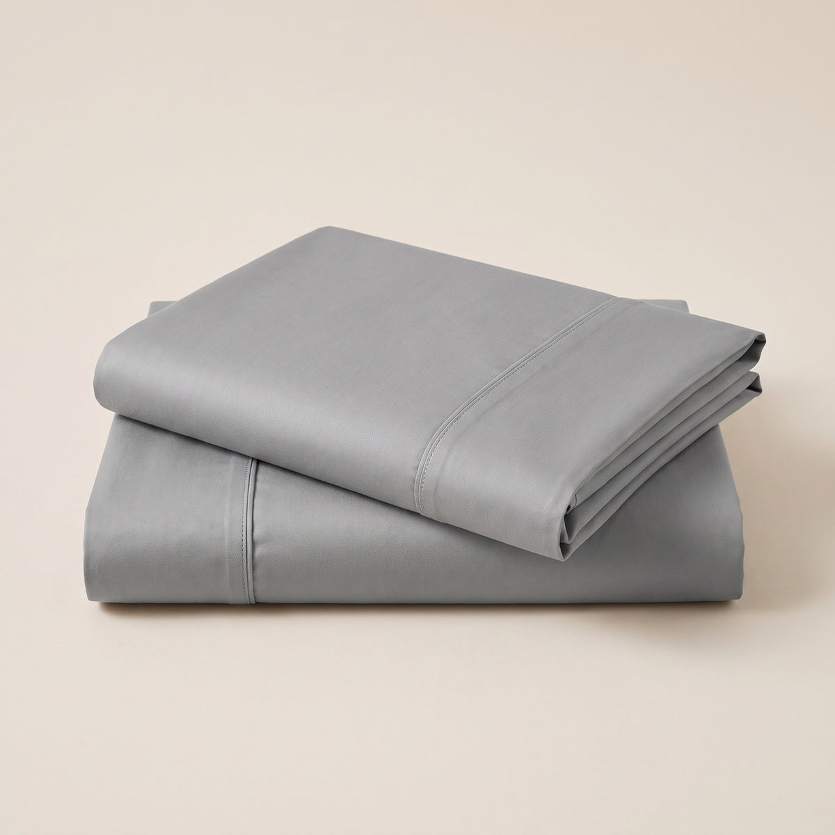 Calla Cotton Light Grey Pillowcases