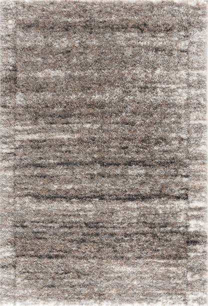 Soren Tonal Stripe Contemporary Beige and Brown Indoor Rug
