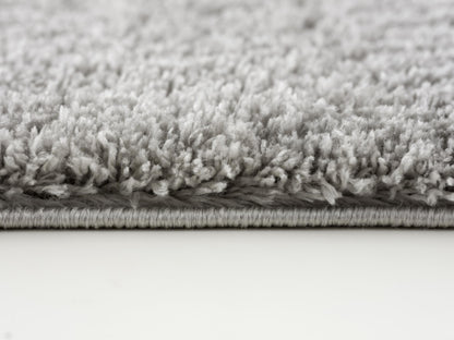 Asahi Solid Contemporary Grey Indoor Rug