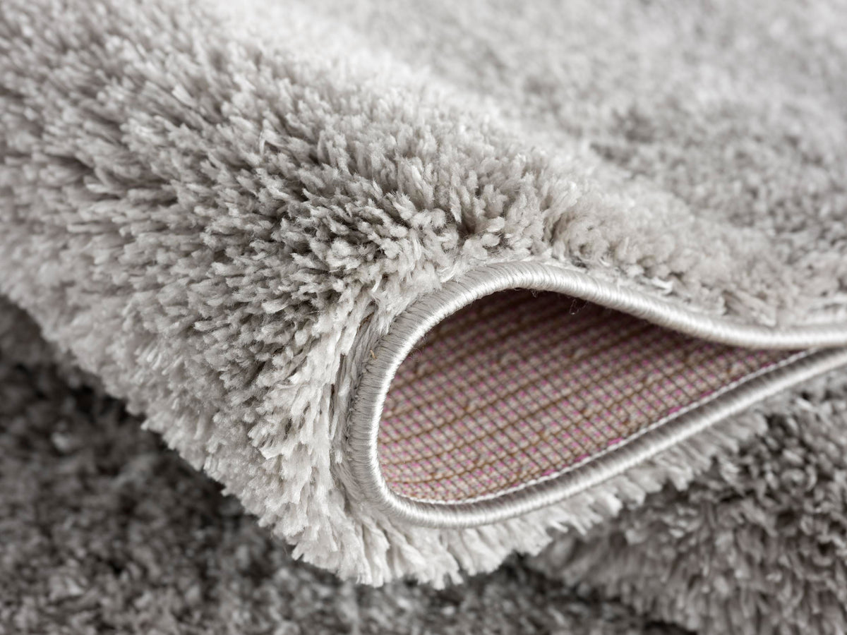 Asahi Solid Contemporary Grey Indoor Rug