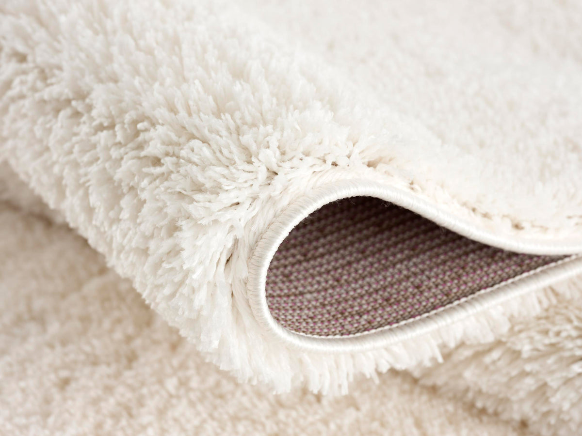 Asahi Solid Contemporary Beige Indoor Rug