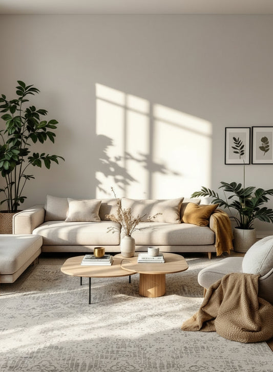 Havana Abstract Contemporary Beige Rug