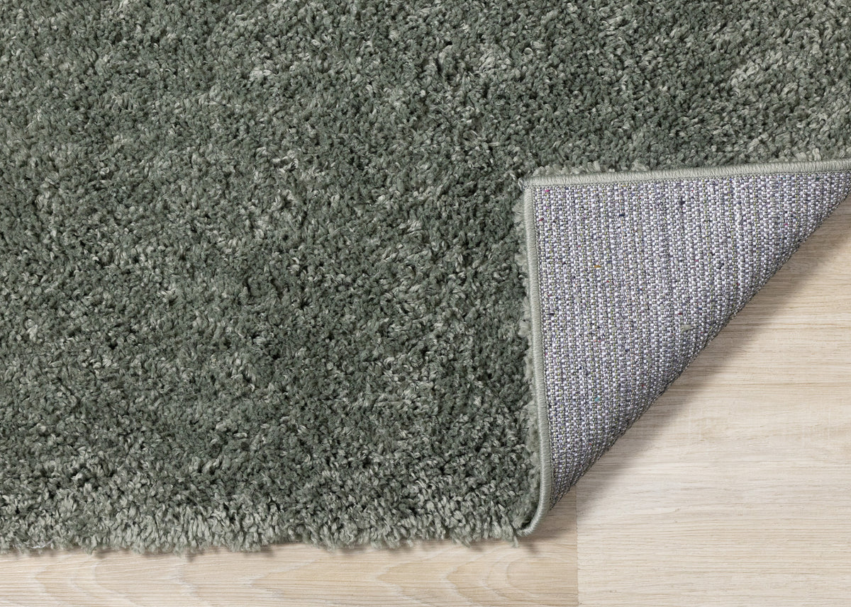 Modern Tonal Solid Green Area Rug