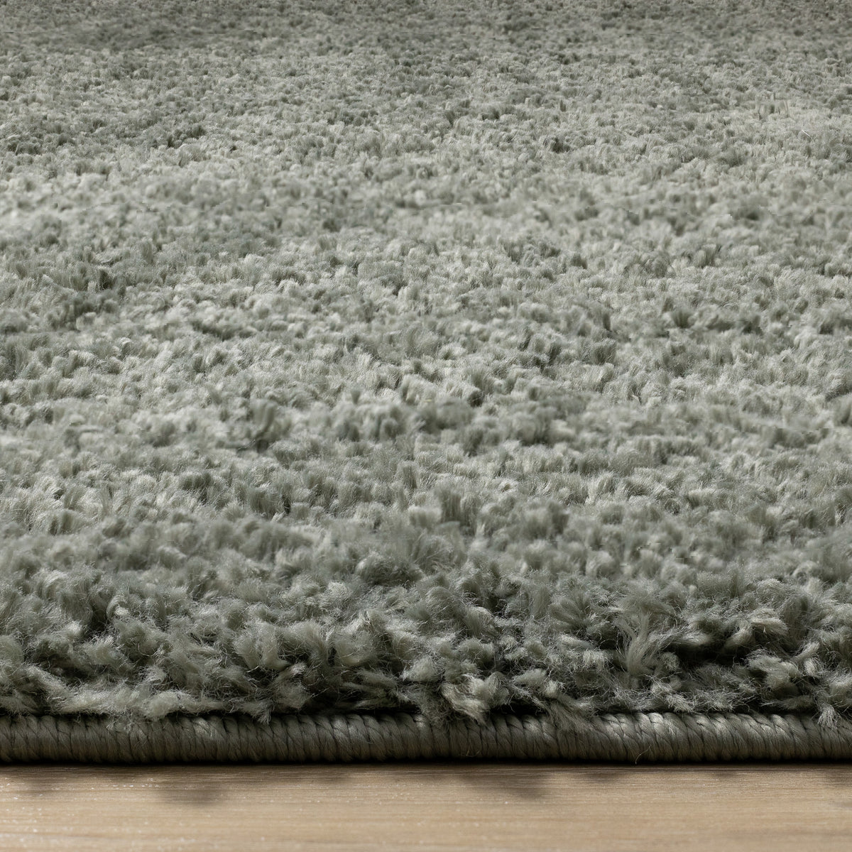 Modern Tonal Solid Green Area Rug