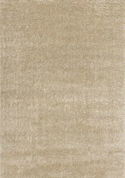 Alfombra moderna en tonos beige lisos