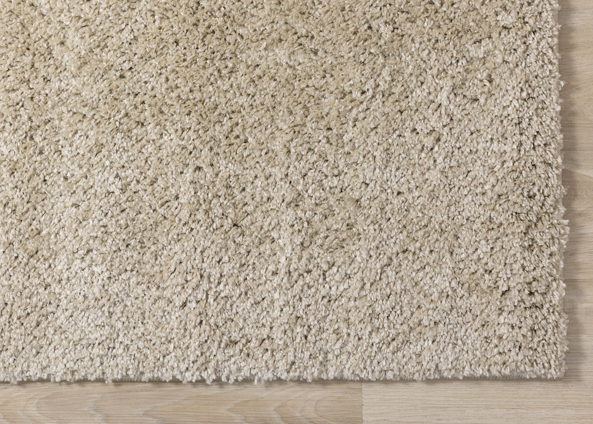 Modern Tonal Solid Beige Area Rug