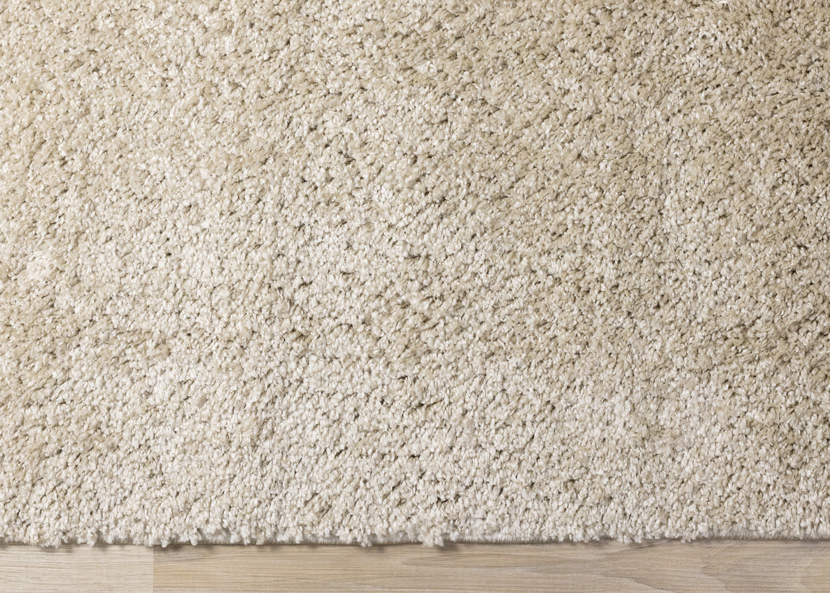 Modern Tonal Solid Beige Area Rug