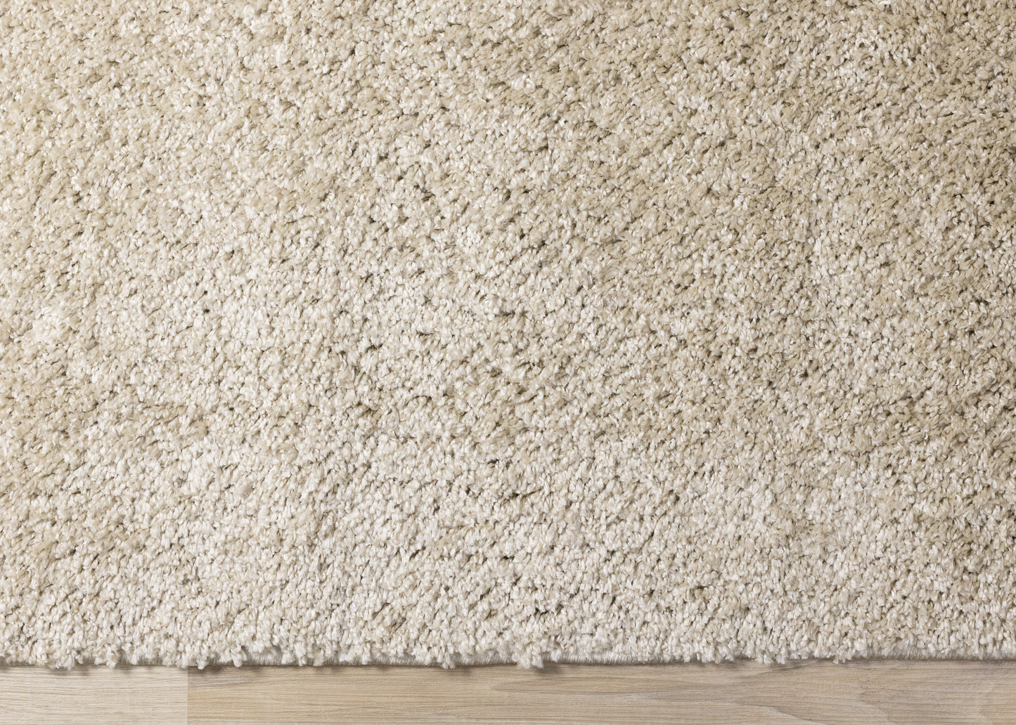 Alfombra moderna en tonos beige lisos