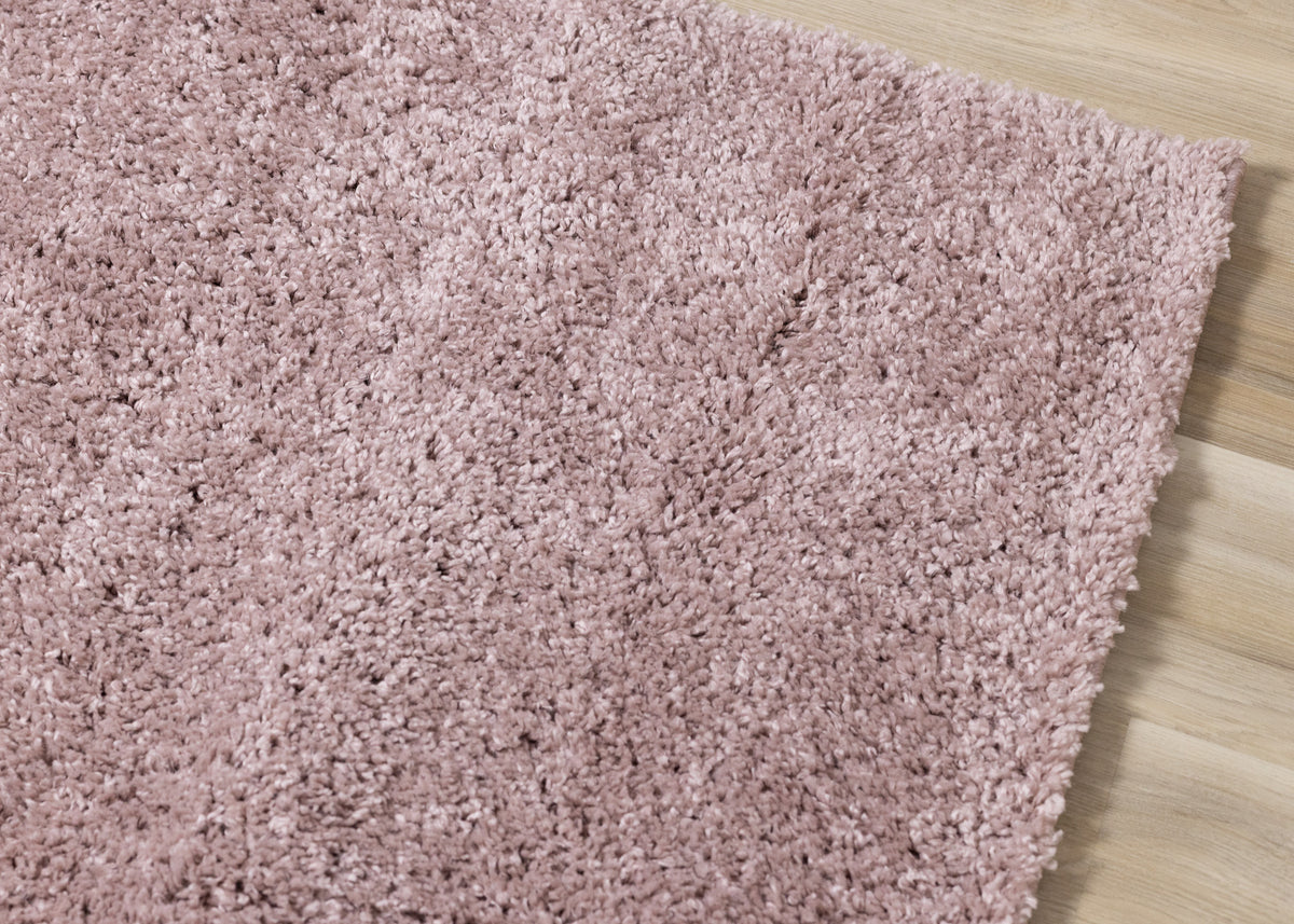 Modern Tonal Solid Pink Area Rug