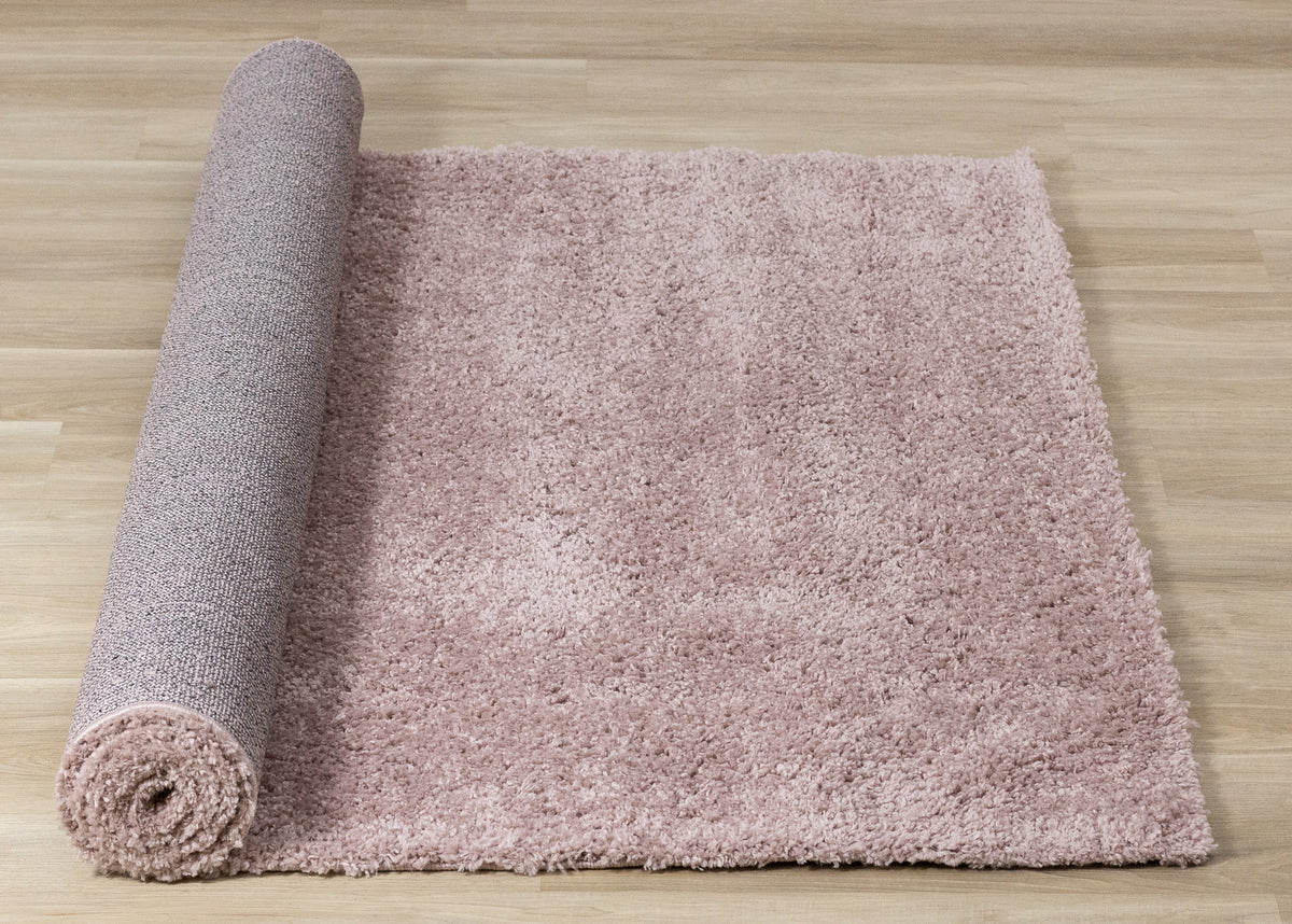 Modern Tonal Solid Pink Area Rug