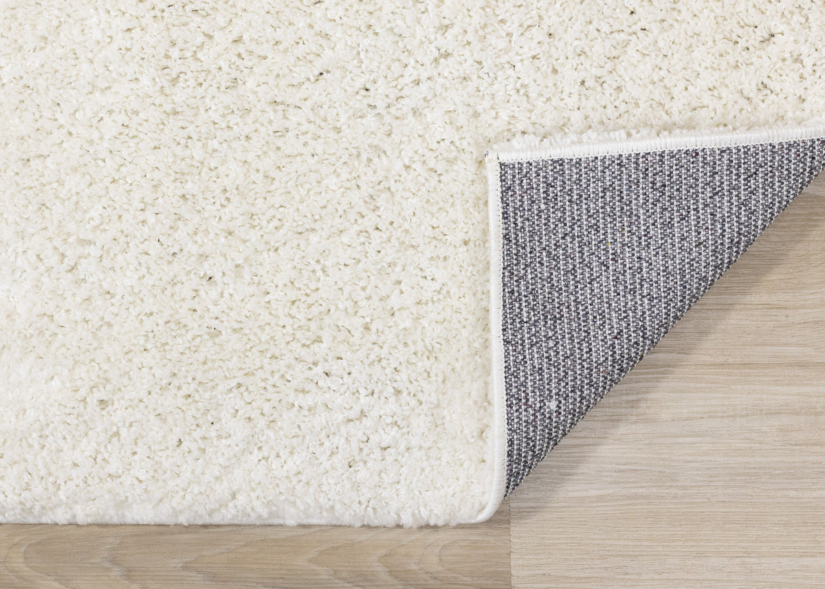 Modern Tonal Solid Cream Area Rug