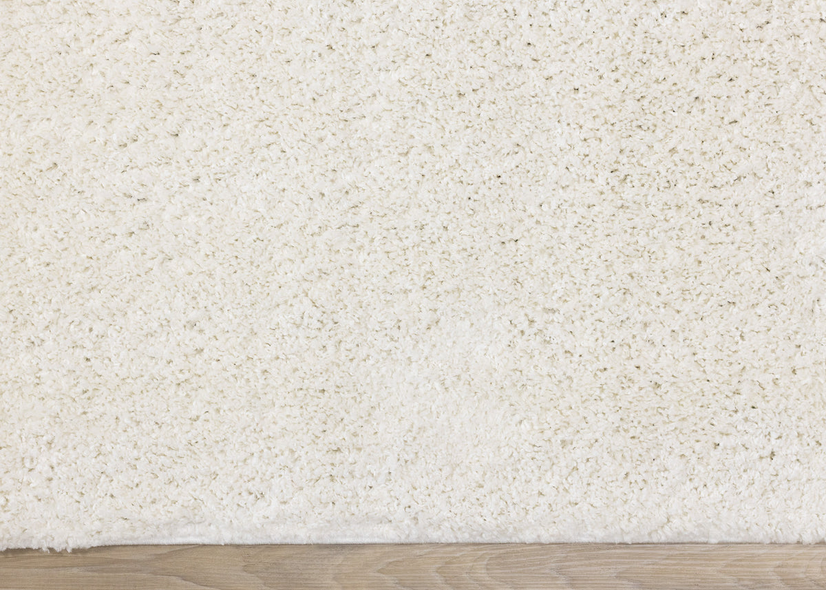 Modern Tonal Solid Cream Area Rug