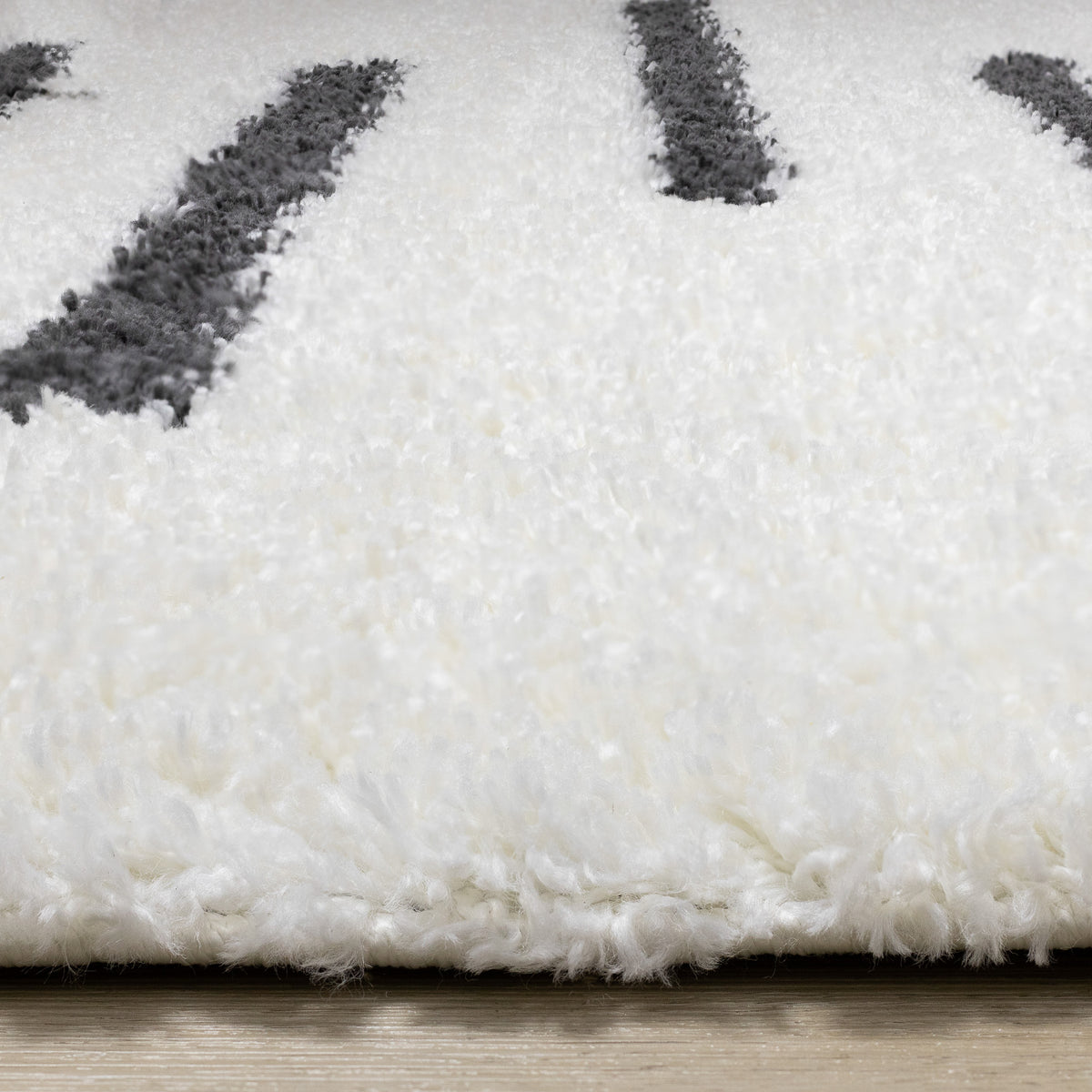 Contemporary Stripes Cream Area Rug