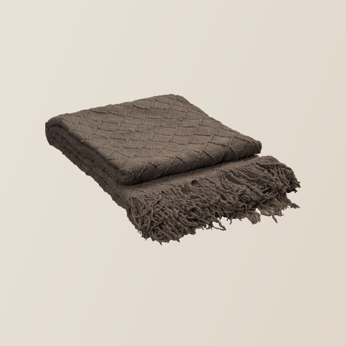 Alden Acrylic Slate Grey Throw