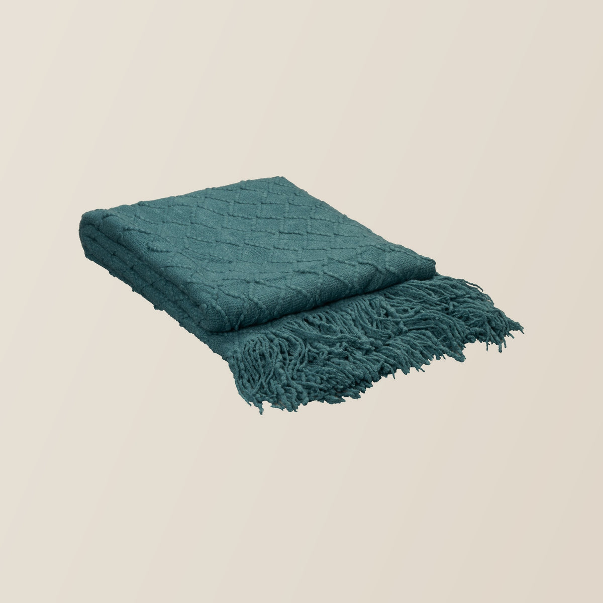 Alden Acrylic Teal Throw