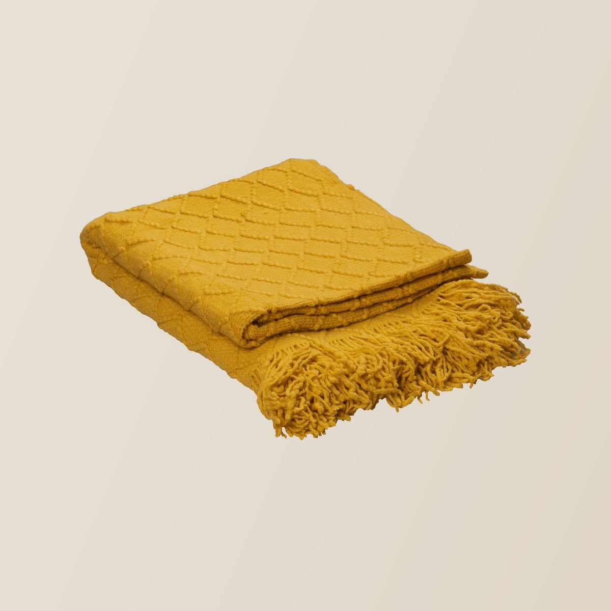 Alden Acrylic Yellow Throw