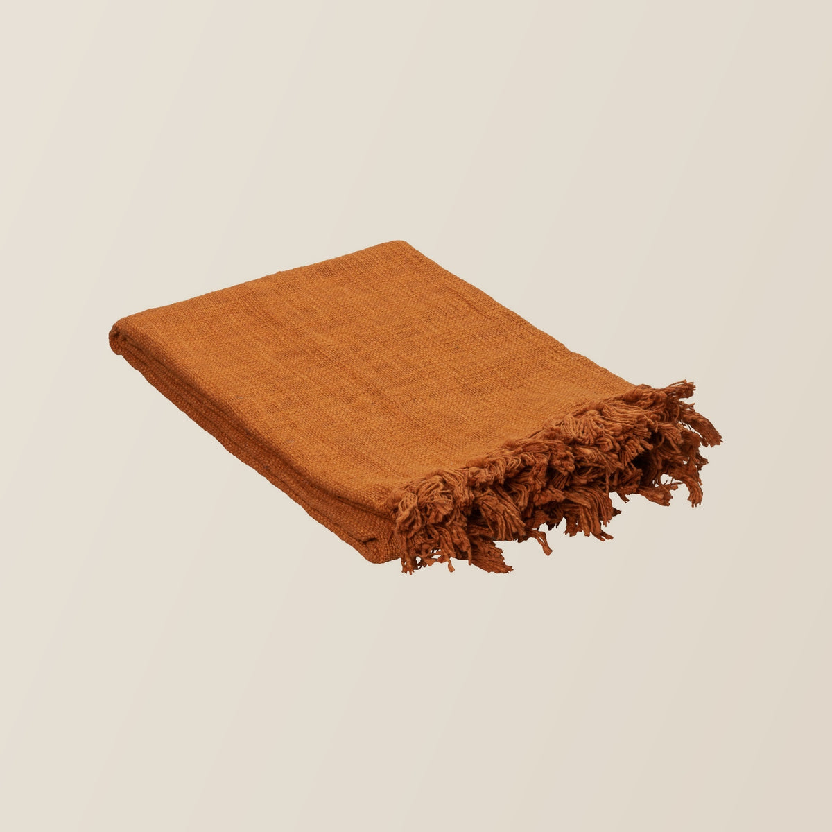 Sova Cotton Terracotta Throw
