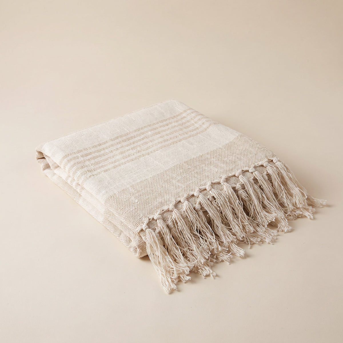 Sova Cotton Ivory Throw